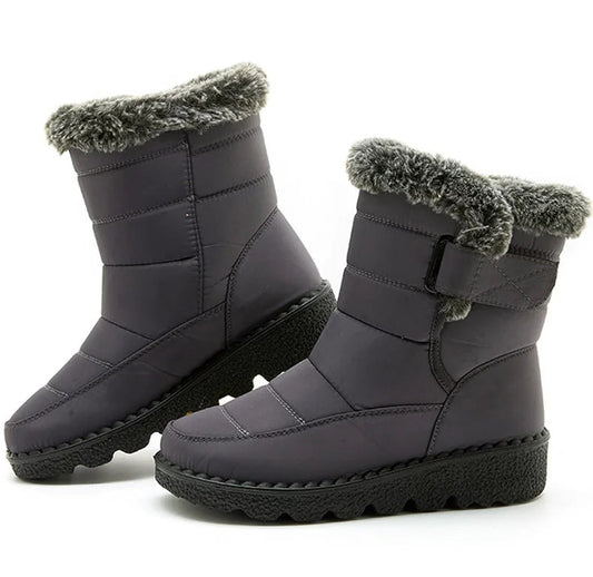 Wasserdichte Mid-Top-Winterstiefel für Damen