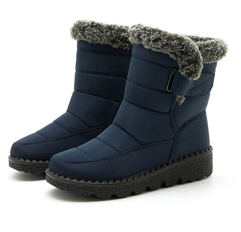 Wasserdichte Mid-Top-Winterstiefel für Damen