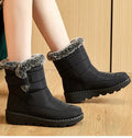 Wasserdichte Mid-Top-Winterstiefel für Damen