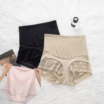 Seiden-Slip mit hohem Bund und Shaping-Effekt - 1 kaufen 3 erhalten