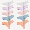 Nahtlose String-Slips aus Baumwolle - 5 kaufen 10 erhalten
