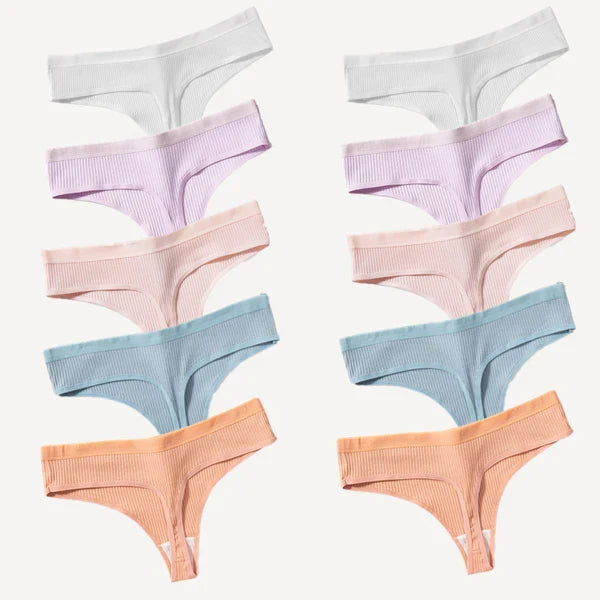 Nahtlose String-Slips aus Baumwolle - 5 kaufen 10 erhalten