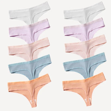 Nahtlose String-Slips aus Baumwolle - 5 kaufen 10 erhalten
