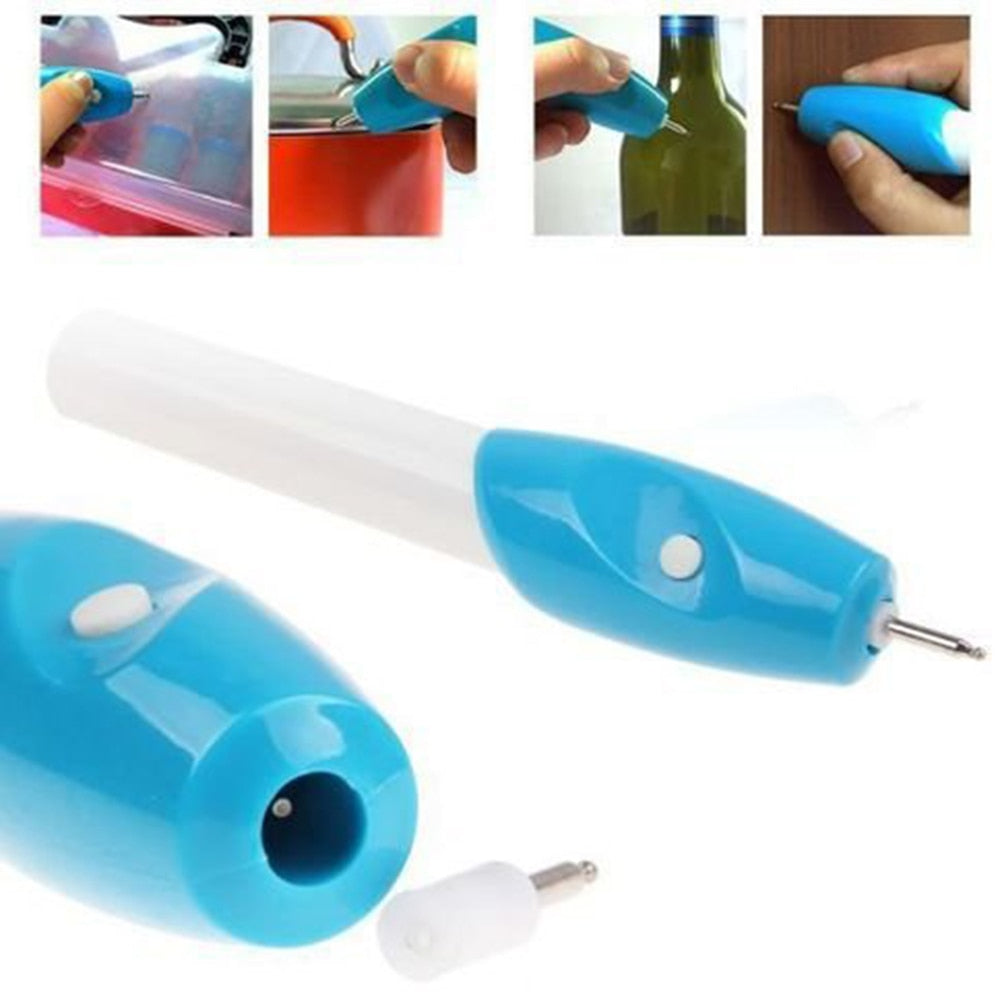 Elektrischer Gravurstift für Glas, Metall, Kunststoff und Holz