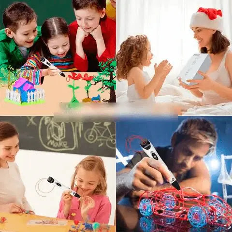 3D-Druckstift - Komplettset mit Filamenten