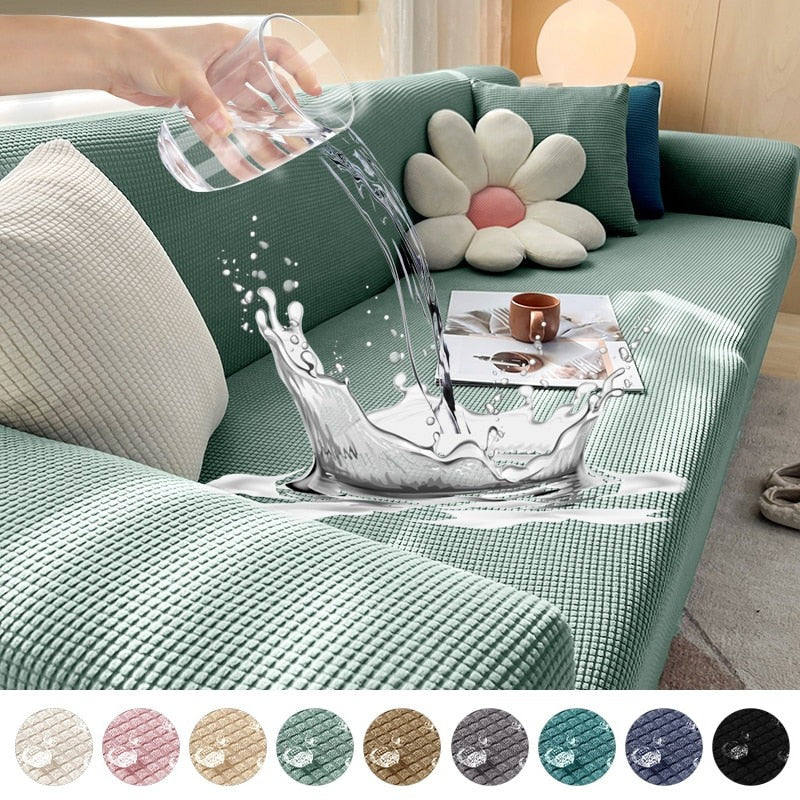 Wasserdichter Jacquard-Sofa-Schutzbezug