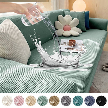 Wasserdichter Jacquard-Sofa-Schutzbezug