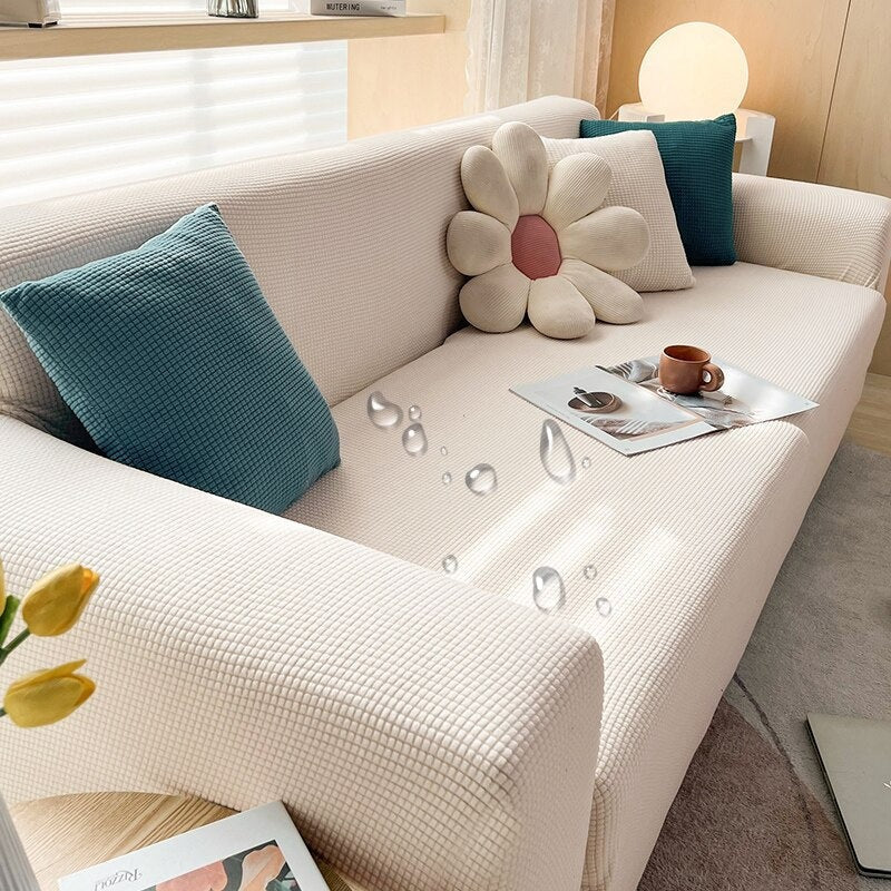 Wasserdichter Jacquard-Sofa-Schutzbezug