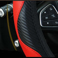 Universelle Lenkradhülle aus Leder für Autos