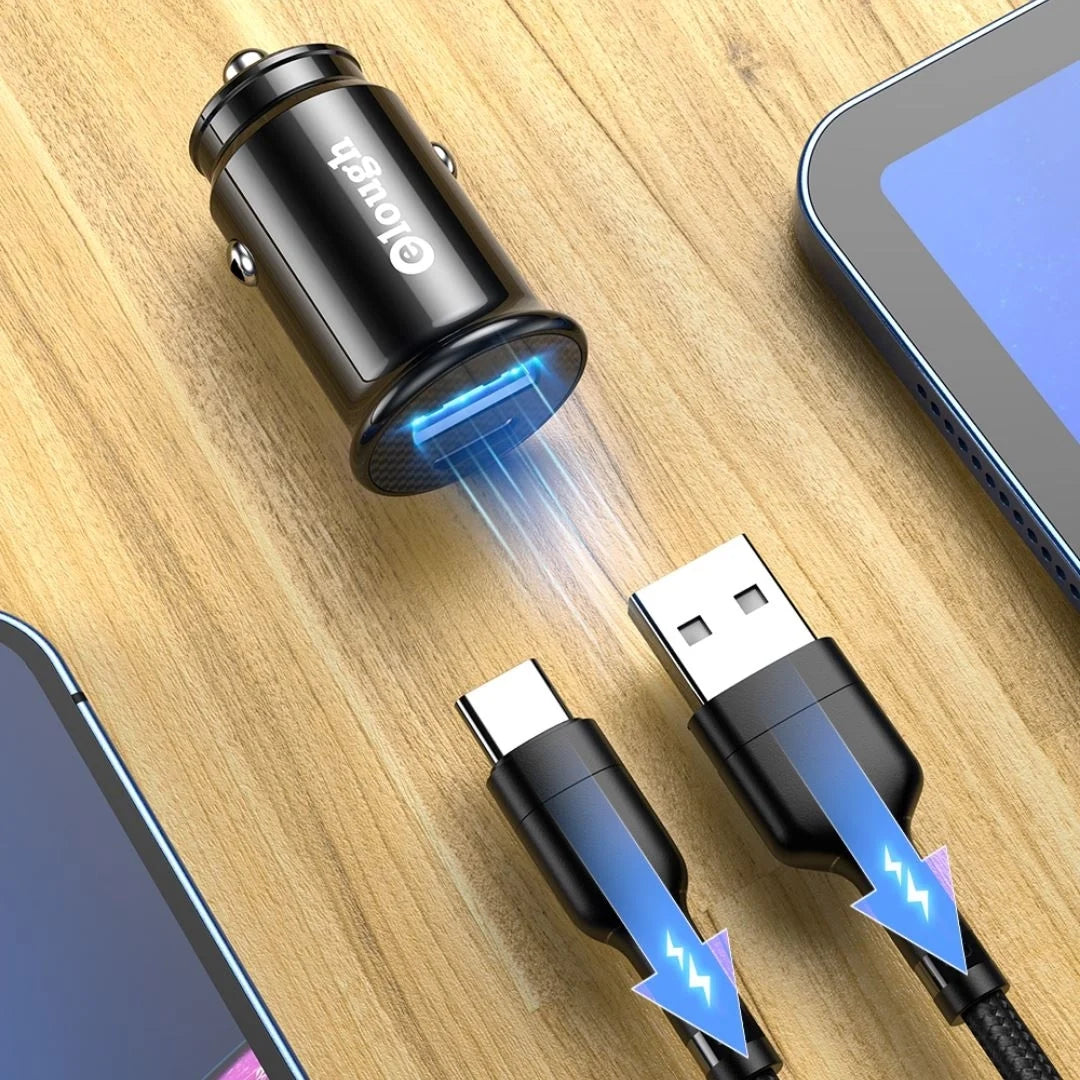 Ultraschnelles KFZ-Ladegerät - Mit 2 USB-Anschlüssen