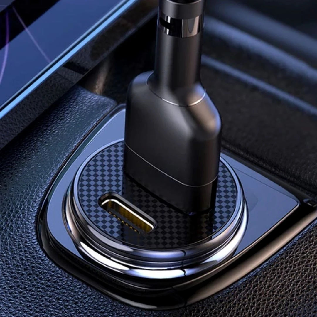 Ultraschnelles KFZ-Ladegerät - Mit 2 USB-Anschlüssen