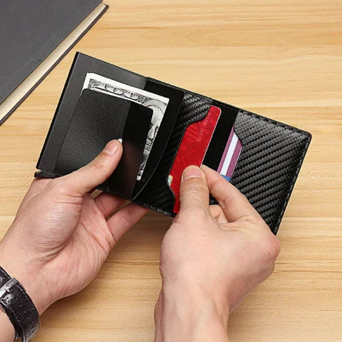 Verona Lederbrieftasche mit RFID-Diebstahlschutz