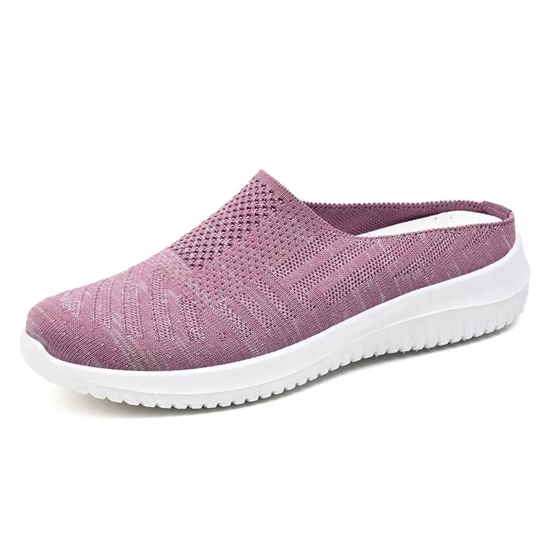 Atmungsaktive und rutschfeste Slip-On-Schuhe für Damen
