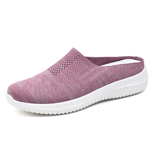 Atmungsaktive und rutschfeste Slip-On-Schuhe für Damen