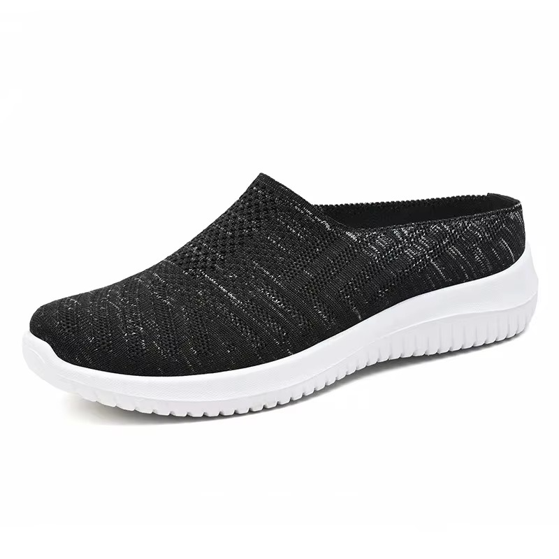 Atmungsaktive und rutschfeste Slip-On-Schuhe für Damen