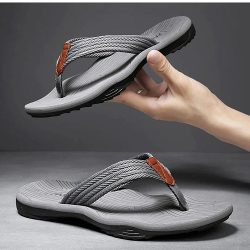 Anatomische Rutschfeste Herren-Flip-Flops - ErgoWalk