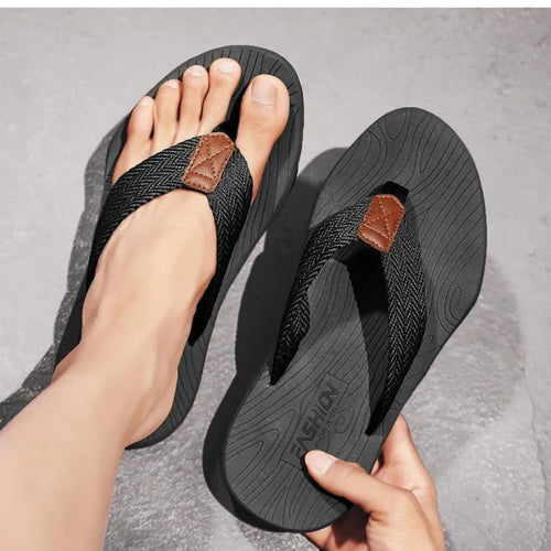 Anatomische Rutschfeste Herren-Flip-Flops - ErgoWalk