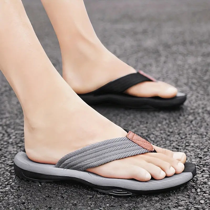 Anatomische Rutschfeste Herren-Flip-Flops - ErgoWalk