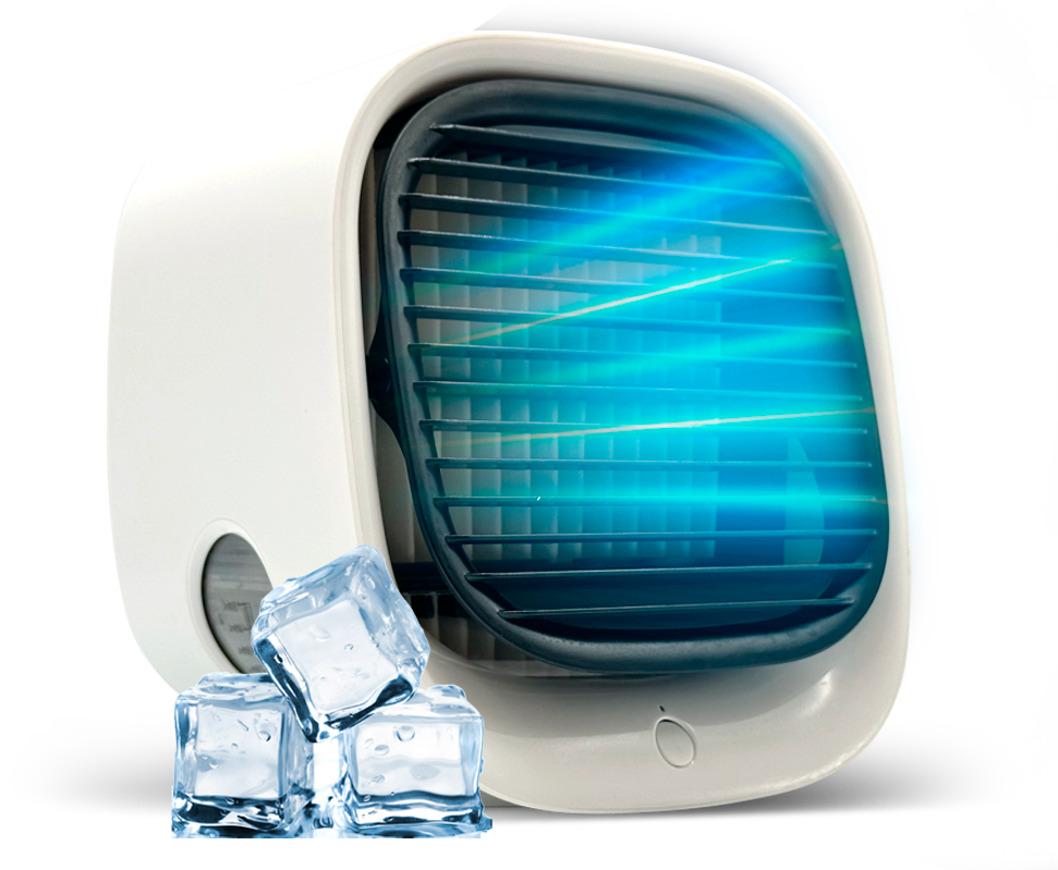 Leiser und sparsamer tragbarer Luftkühler - Cooler Premium