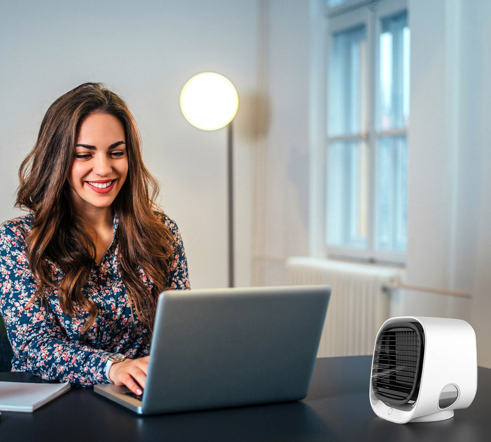 Leiser und sparsamer tragbarer Luftkühler - Cooler Premium