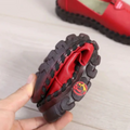 Orthopädischer Leder-Slipper mit rutschfester Sohle