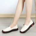 Orthopädischer Leder-Slipper mit rutschfester Sohle