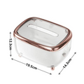 Elegante und transparente Taschentuchbox