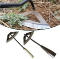 Tragbare Gartenhacke aus Edelstahl