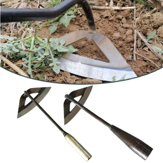 Tragbare Gartenhacke aus Edelstahl
