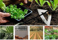 Tragbare Gartenhacke aus Edelstahl