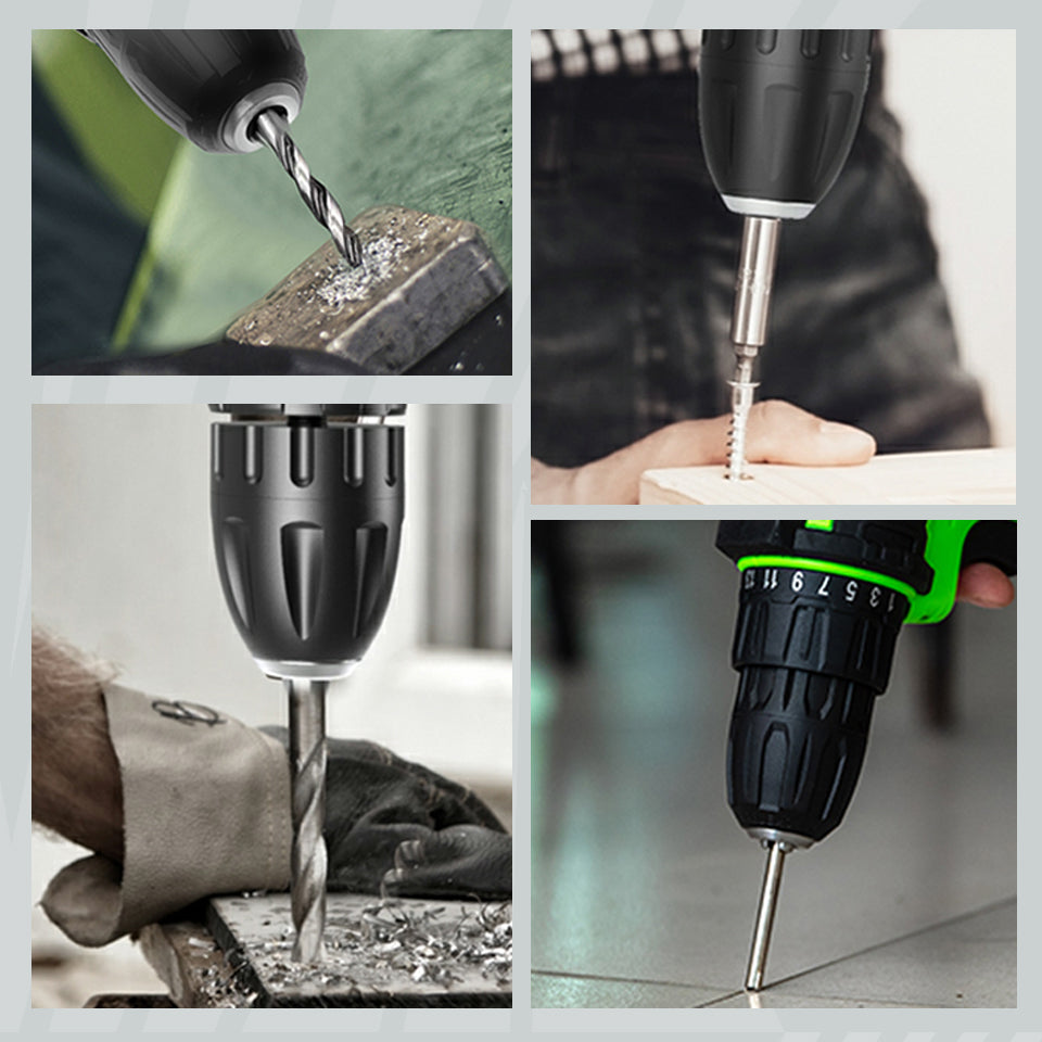 Tragbarer wiederaufladbarer Elektrobohrer - PowerDrill