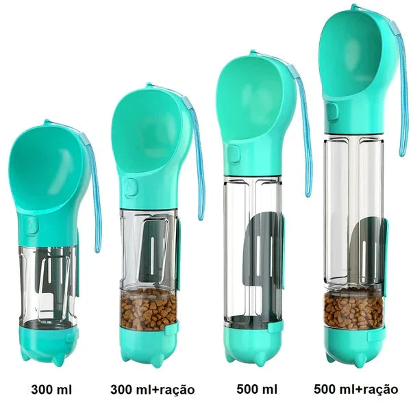4-in-1 Tragbare Flasche für Haustiere - PetWater