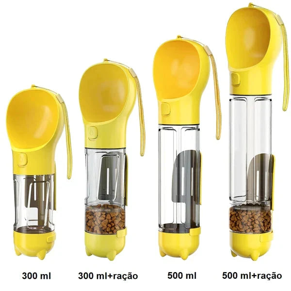 4-in-1 Tragbare Flasche für Haustiere - PetWater