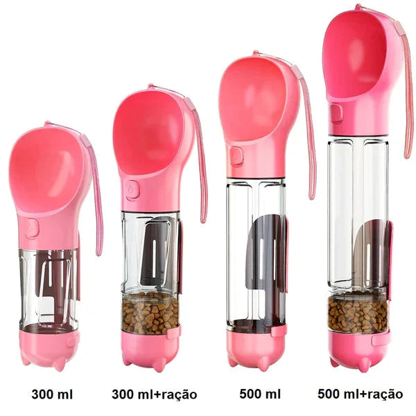 4-in-1 Tragbare Flasche für Haustiere - PetWater