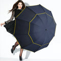 Winddichter Faltbarer Doppel-Regenschirm - SkyShield