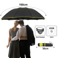 Winddichter Faltbarer Doppel-Regenschirm - SkyShield