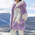 Damen Fellmantel-Jacke