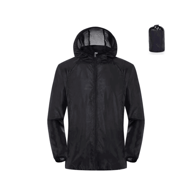 Winddichte Wasserdichte Jacke Damen Herren Ultraleicht