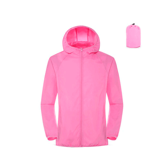 Winddichte Wasserdichte Jacke Damen Herren Ultraleicht