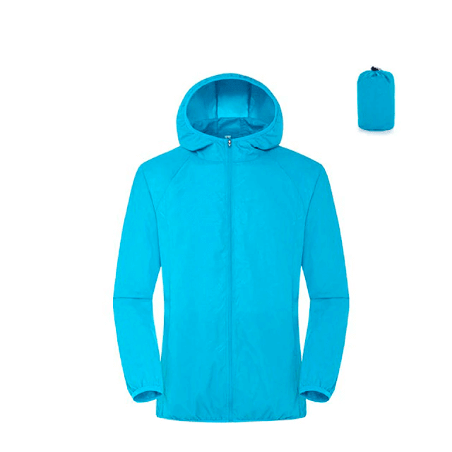 Winddichte Wasserdichte Jacke Damen Herren Ultraleicht