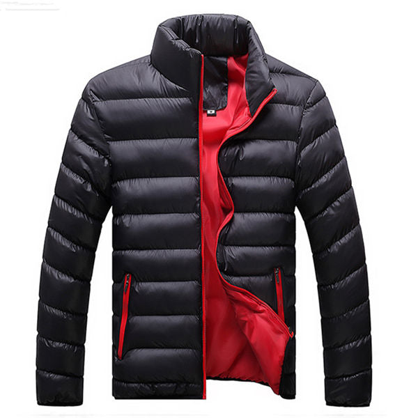 Wasserdichte Herrenjacke mit warmem Innenfutter