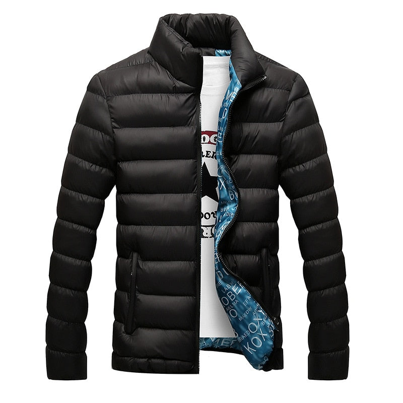 Wasserdichte Herrenjacke mit warmem Innenfutter