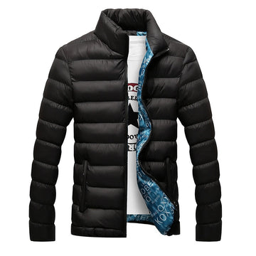 Wasserdichte Herrenjacke mit warmem Innenfutter