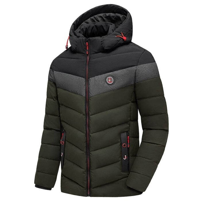 Thermo-Baumwolljacke für Herren mit Kapuze - ArcticGuard