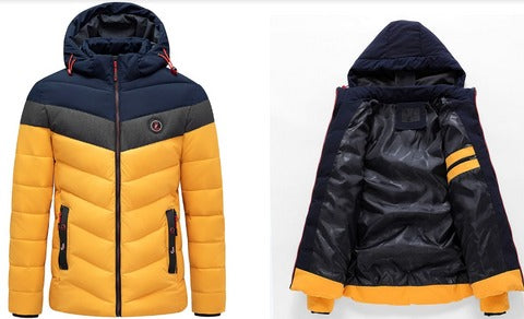 Thermo-Baumwolljacke für Herren mit Kapuze - ArcticGuard