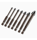 Set mit 7 unzerstörbaren Universalbohrern Max Drill