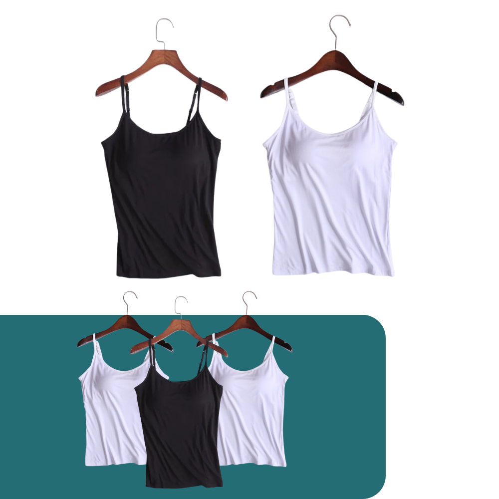 Kit Damenblusen mit eingebautem BH - ComfortStyle - 2 kaufen 5 erhalten