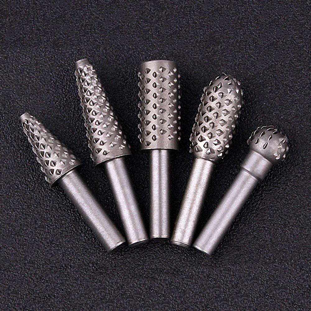 Komplettes Set Rotationsbohrer 5 Teile