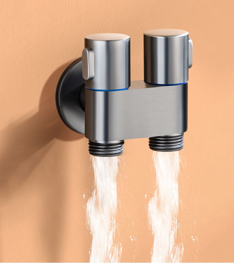 Komplettset Hygienedusche mit Abzweig für Spülkasten