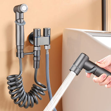 Komplettset Hygienedusche mit Abzweig für Spülkasten